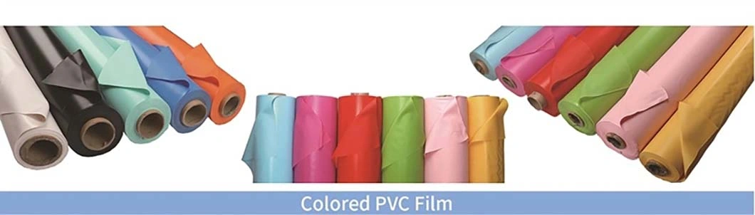 Eco-Friendly Raw Material 0.5mm 0.6mm PVC Clear Soft Film Roll for Inflatable Toys