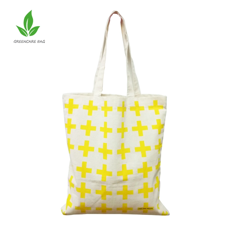 Custom Wholesale Cheap Standard Size Natural Promotional Tote Canvas Cotton Shopping Bag Cotton Tote Bag