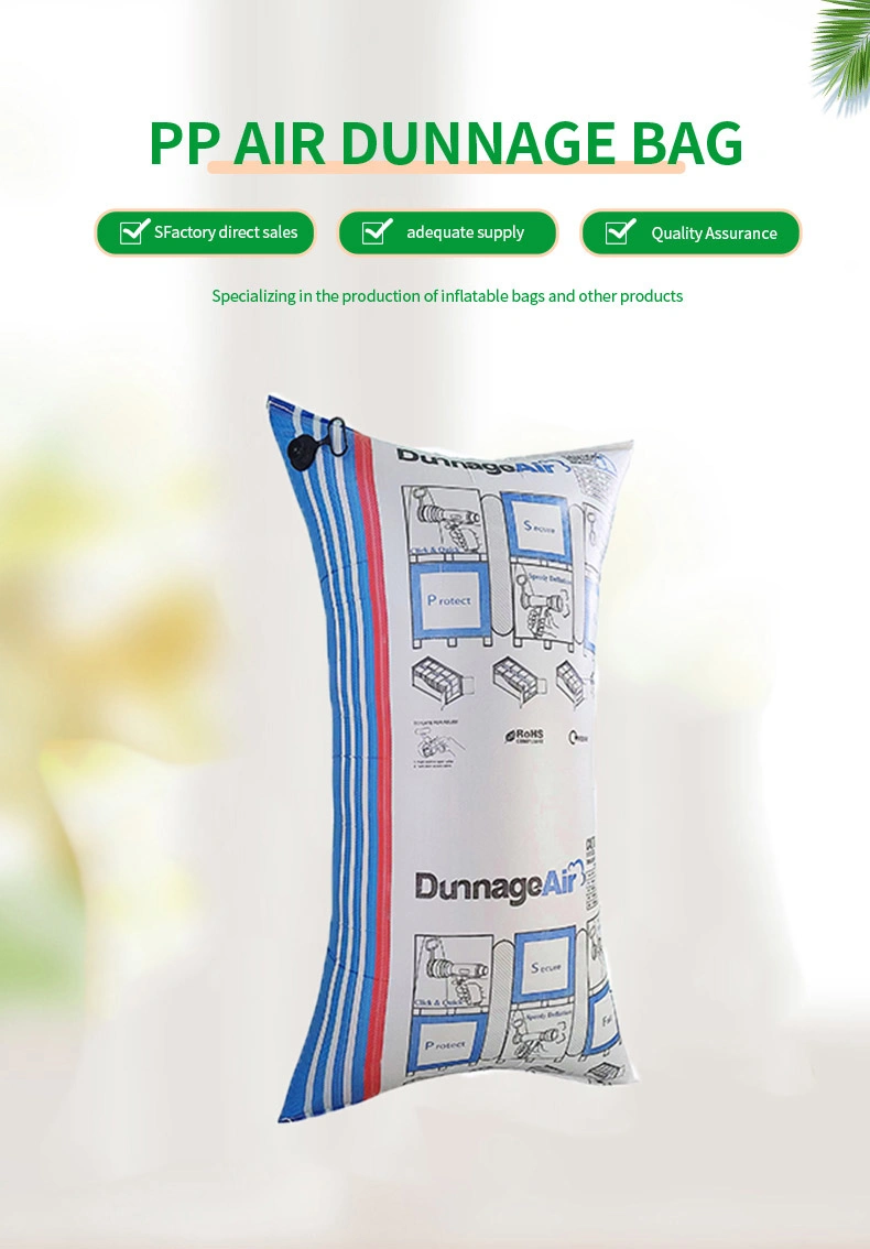 Widely Selection Container PP Woven Air Dunnage Bag for Cushion