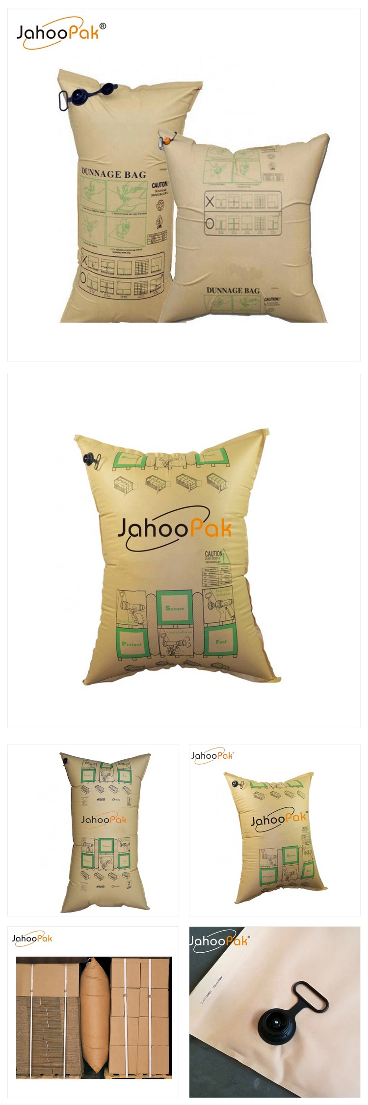 Recyclable Container Cushion Air Dunnage Bag