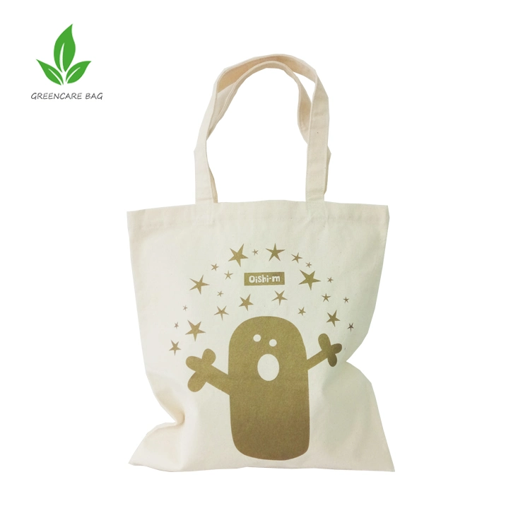 Custom Wholesale Cheap Standard Size Natural Promotional Tote Canvas Cotton Shopping Bag Cotton Tote Bag