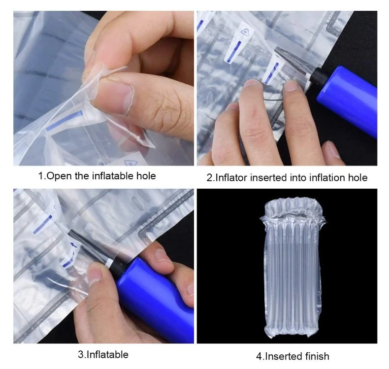 Air Cushion Inflatable Bag Air Column Bag Protection for Fragile Items Glass Bottle