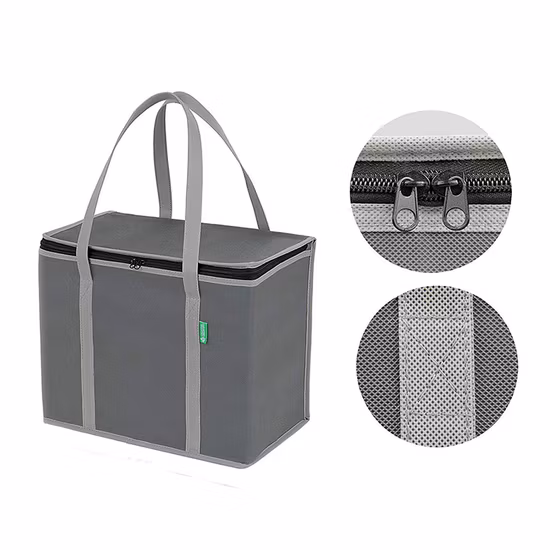 Customized Can Organiser Cooler Box Food Delivery Bag Non